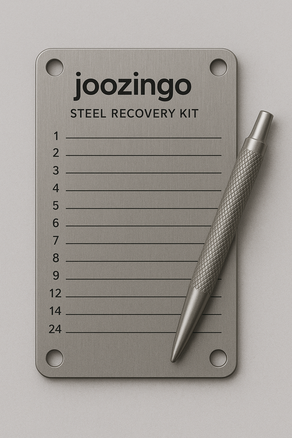 JOOZINGO Backup Key